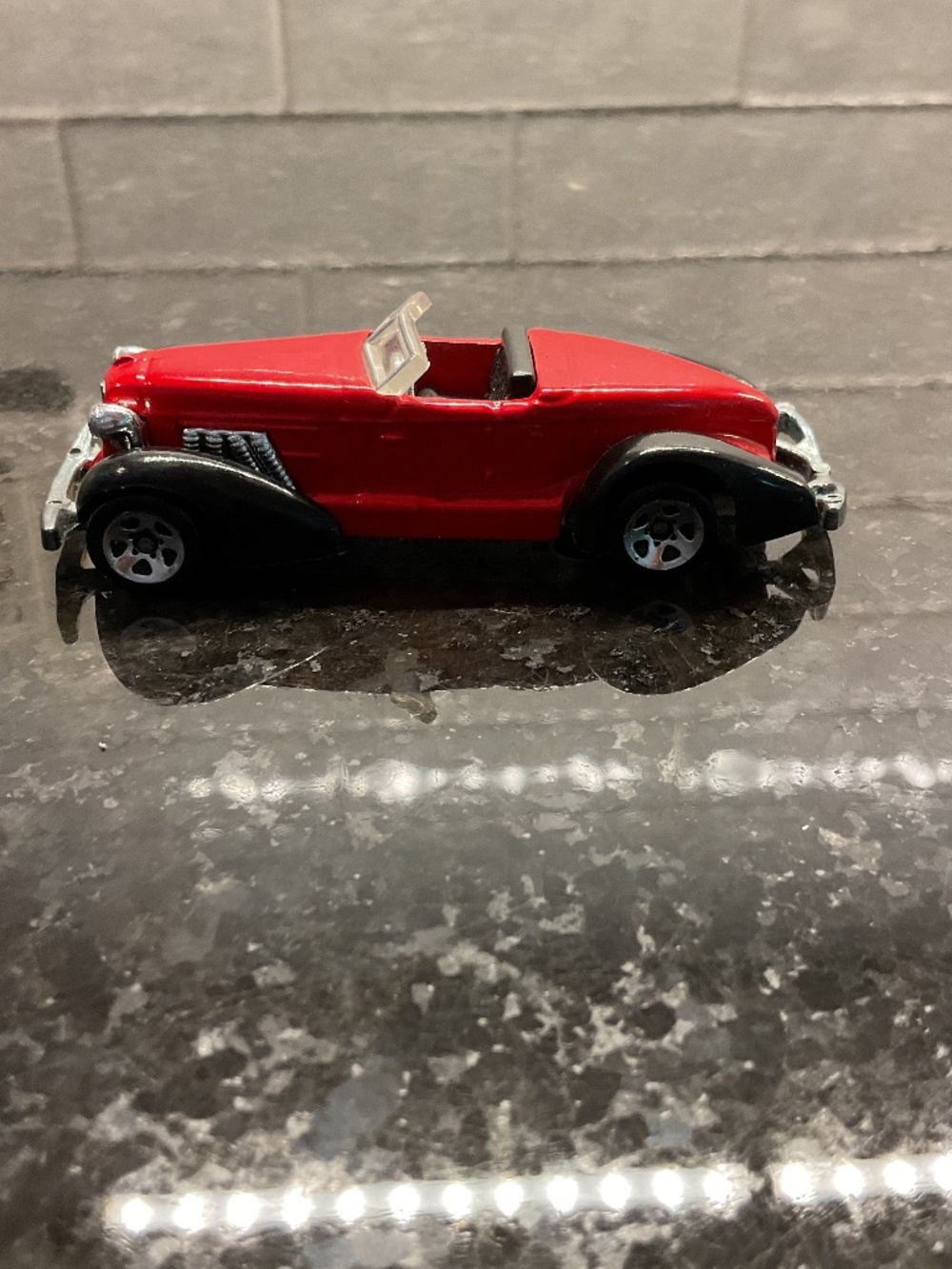 Auburn 852 Red Convertible Roadster